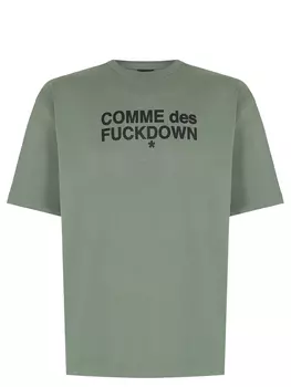 Футболка хлопковая COMME DES FUCKDOWN