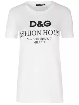 Футболка хлопковая DOLCE & GABBANA