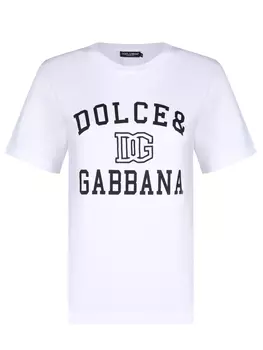 Футболка хлопковая DOLCE & GABBANA