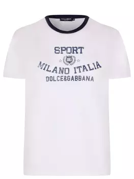 Футболка хлопковая DOLCE & GABBANA