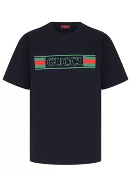 Футболка хлопковая GUCCI