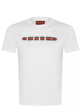 Футболка хлопковая GUCCI