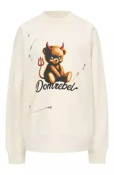 Хлопковый свитшот DOMREBEL