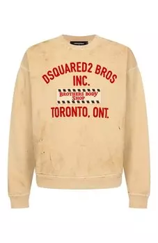 Хлопковый свитшот Dsquared2