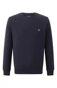 Хлопковый свитшот Emporio Armani