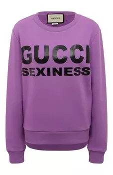 Хлопковый свитшот Gucci