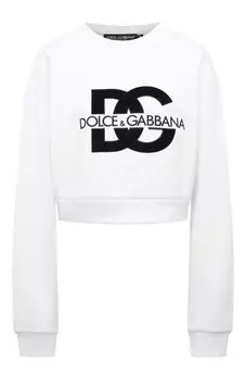 Хлопковый свитшот Dolce & Gabbana