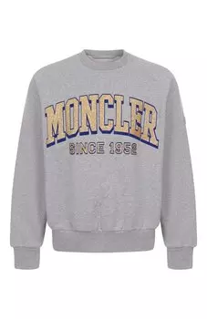 Хлопковый свитшот Moncler