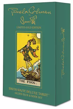 Карты Таро: "Smith-Waite Deluxe Tarot: Gilden Deck &amp; Book Set"