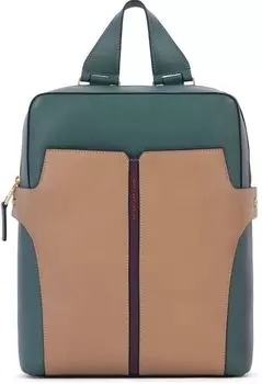 15.6" Рюкзак Piquadro Ray, зеленый/пудровый (CA6127S126/VERO)