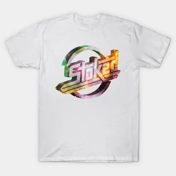 Футболка женская Stoked Galactic Harajuku Print Kawaii футболка летняя женская футболка с коротким рукавом топ футболка S