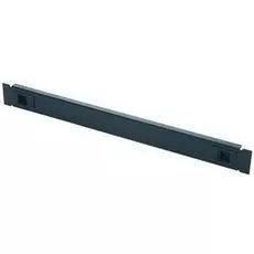Фальшпанель Eurolan 25M-4U-03BL 19" 4U черная, на фиксаторах