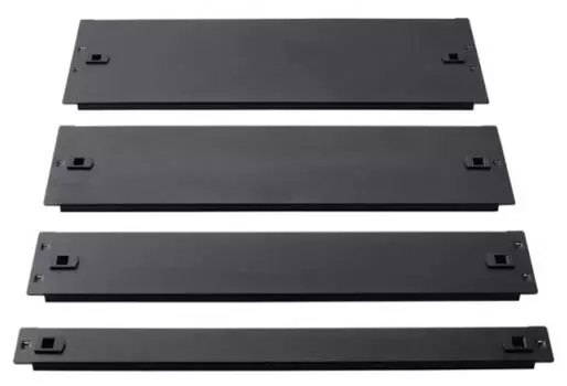 Фальшпанель Lanmaster LAN-DC-TLMFP-3U 19" металлическая 3U, быстросъемная, черная