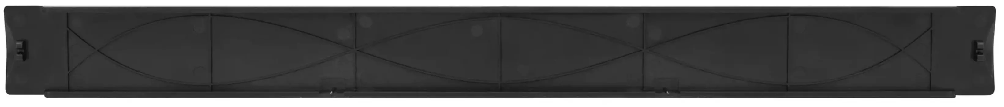 Фальшпанель SNR SNR-PFP-1U-1 пластиковая фальшпанель-заглушка 19" высота 1U, монтаж без инструментов