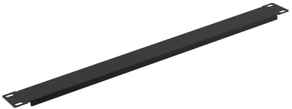 Фальшпанель SYSMATRIX BP 0118.900 1U, черный RAL9004