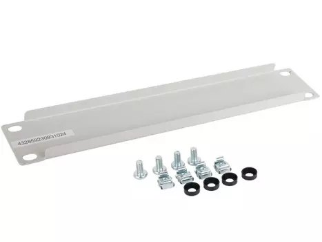 Фальшпанель TWT TWT-CBW10-BP-1U-GY для шкафа 10", 1U, серая