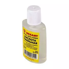 Флюс Rexant 09-3610 для пайки, 30 мл, флакон