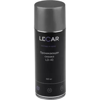 Смазка Lecar проникающая LD-40 520мл аэрозоль