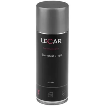 Средство для запуска двигателя Быстрый старт Lecar 520 мл(аэрозоль)