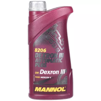Трансмиссионное масло MANNOL ATF Plus Dexron III D ATF
