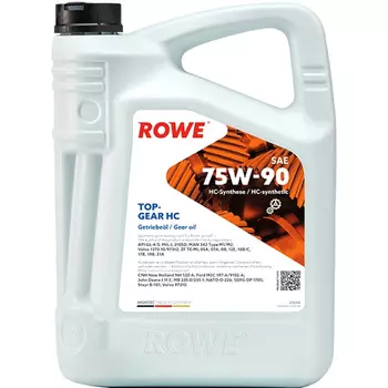 Трансмиссионное масло ROWE Hightec Topgear 75W-90