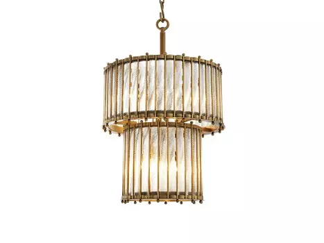 Люстра Tiziano 6 brass