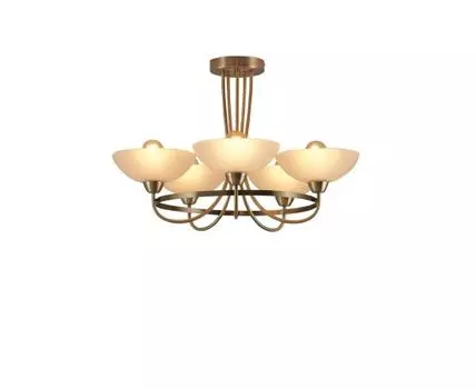 Люстра потолочная Moderli V1204-5C Lione 5*E27*60W