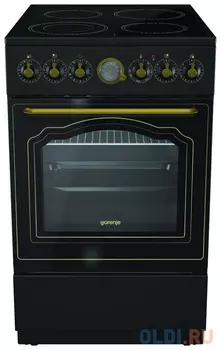 Электрическая плита Gorenje EC52CLB черный