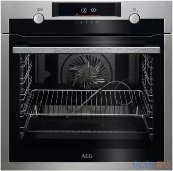 Электрический шкаф AEG BPE558370M нержавеющая сталь