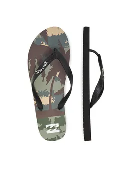Шлепанцы 800273 Billabong, зеленый