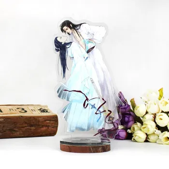 Система самосохранения злодея, аниме, подставка, модель, пластина Shen Qingqiu Luo Binghe, акриловая подставка, брелок с надписью 1
