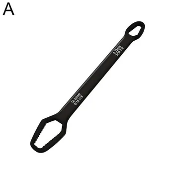 Универсальный гаечный ключ Torx 8-22 мм, самозатягивающийся регулируемый гаечный ключ для очков, доска, гаечный ключ Torx с двойной головкой, ручные инструменты для фабрики серебряный