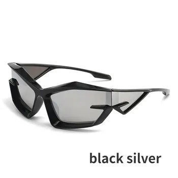 Новые модные мужские солнцезащитные очки унисекс для улицы UV400, роскошные спортивные очки, солнцезащитные очки, элегантные мужские очки для вождения в стиле панк AS PICTURE