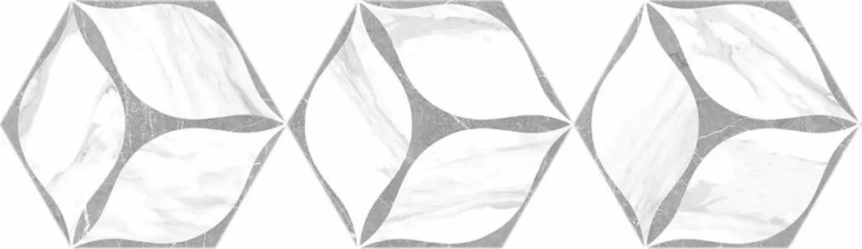 Керамогранит Oset Corola HEX Grey 20x24