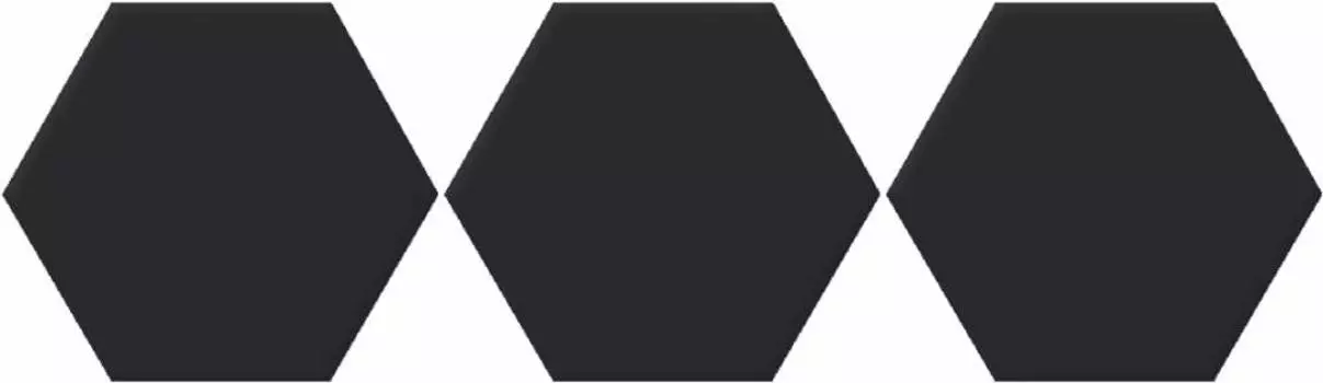 Керамогранит Oset Versalles HEX Black 20x24
