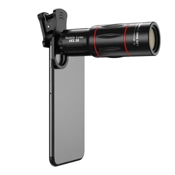 Комплект объективов Apexel 18x Telephoto 5-in-1 Kit для смартфона APL-T18XBZJ5