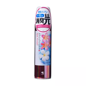 Kobayashi Shoshugen Spa Flower Освежитель-аэрозоль для туалета аромат Спа цветов, 280 мл