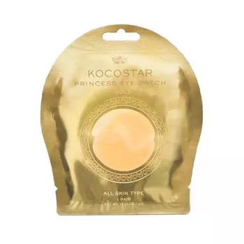 Kocostar Гидрогелевые патчи для глаз золотые, 2 патча/1 пара, 3 г, Kocostar