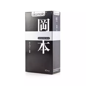 Okamoto Презервативы Skinless Skin Super Набор, 10 шт