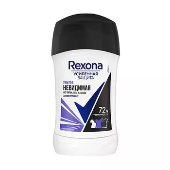 REXONA Дезодорант-стик УЛЬТРАНЕВИДИМАЯ 72ч