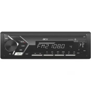 Автомагнитола ACV AVS-814BW 1din/белая/Bluetooth/USB/AUX/SD/FM/4*50