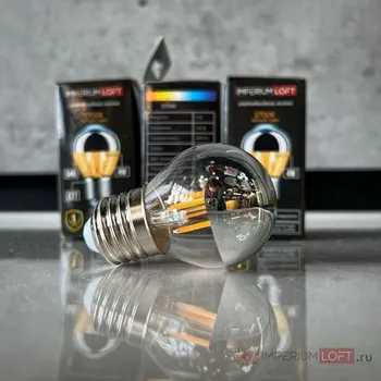 Светодиодная лампочка Led с гальваническим покрытием для Modo Chandelier Е27 4W 2700 ImperiumLoft 143767-22 (143767-22)