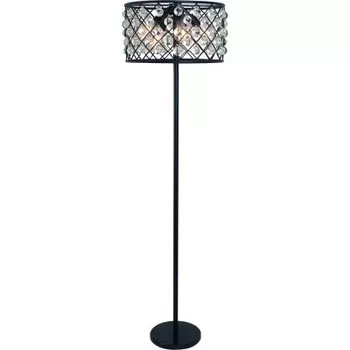 Торшер черный Divinare 8203/01 PN-5