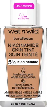 Тональный крем wet n wild bare Focus Niacinamide Skin Tint Amber Beige