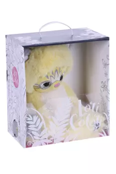 Игрушка Budi Basa Lori Colori Эйка жёлтая мягкая 30 см