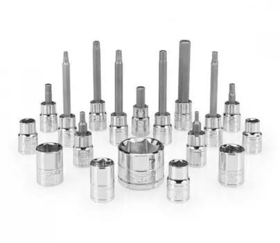 Набор головок и бит Park Tool SBS-1.2, квадрат 3/8", 18 штук, PTLSBS-1.2
