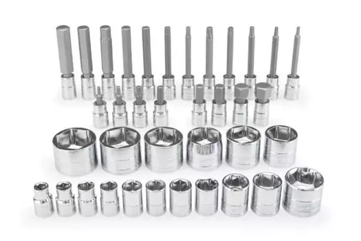 Набор головок и бит Park Tool SBS-3, квадрат 3/8", 37 штук, PTLSBS-3