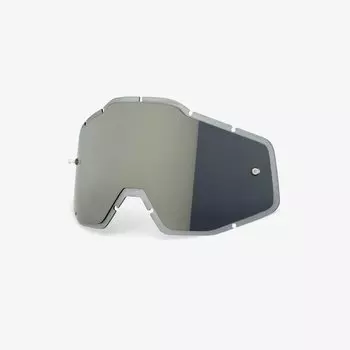 Линза на велоочки 100% Racecraft/Accuri/Strata Anti-Fog Injected Silver Mirror, 51004-038-02