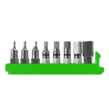 Набор бит (головок) Syncros 8PC set HEX, шестигранники, черный, 275487-0001