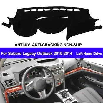 Чехол на приборную панель автомобиля, коврик для защиты от солнца для Subaru Legacy/Outback 2010 2011 2012 2013 2014 Right Hand Drive красный